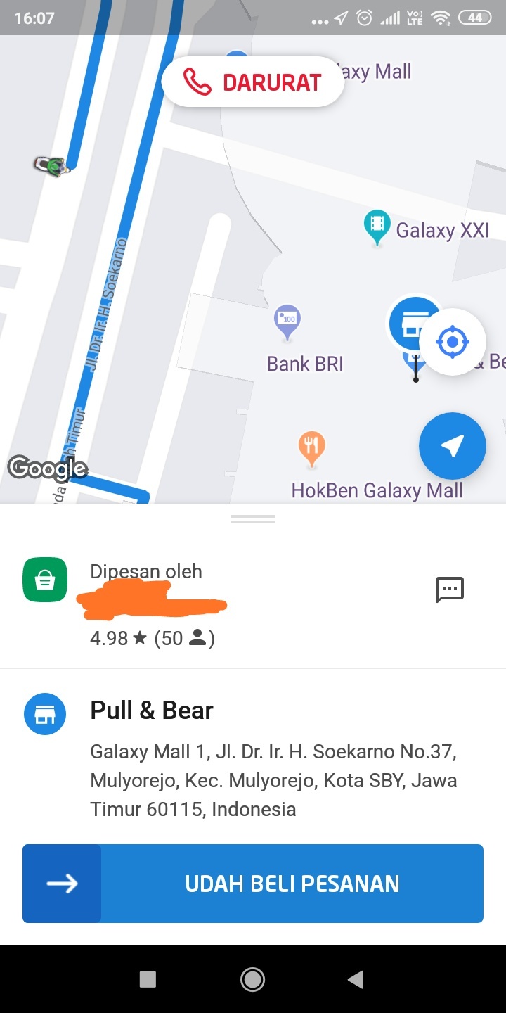 Bagaimana saya bisa mengetahui skor rating saya di mata driver Gojek/Grab?  - Quora
