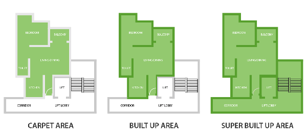 What is the difference between a builtup area and a plinth area? Quora
