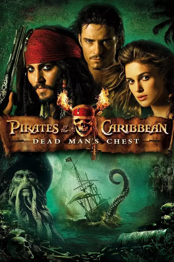 What is the chronological order of the Pirates of the Caribbean movies