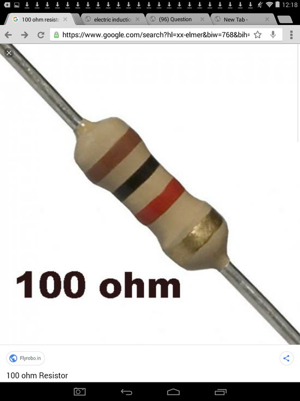 A 100 Ohm Resistor and an Unknown ErichasJackson