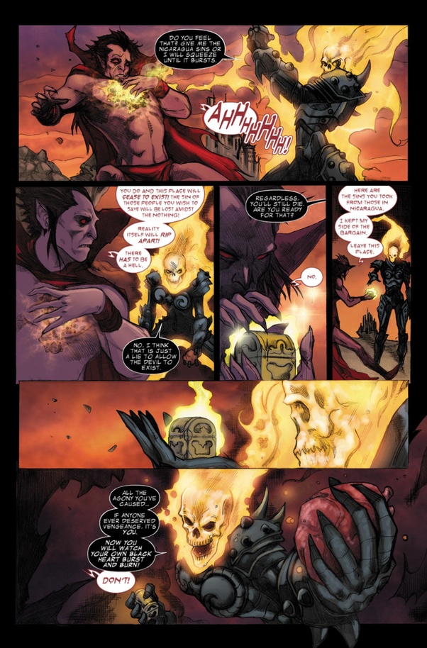 What is Ghost Rider's weakness and who can defeat him? Quora
