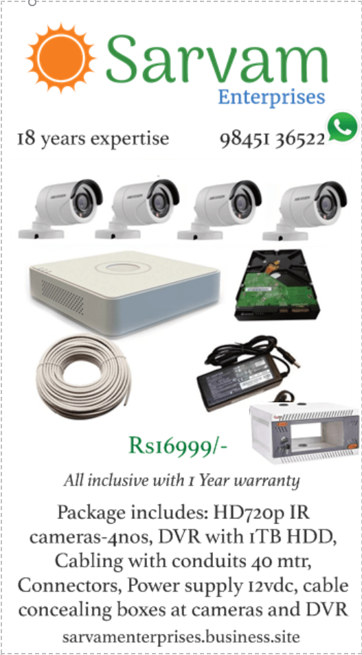 How much would it cost to install CCTV Camera at home in Bangalore? Quora