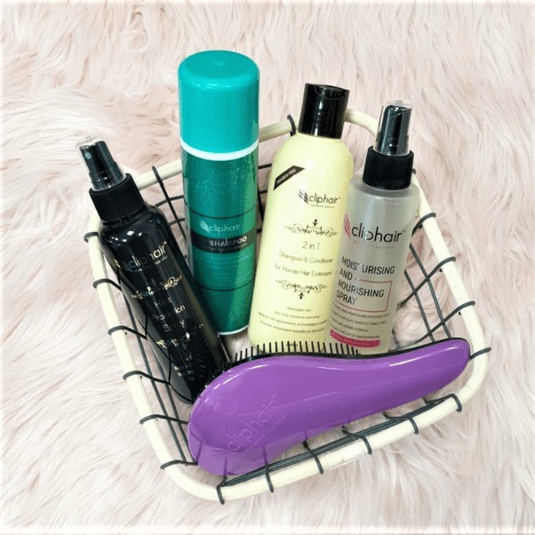 What products should I use on hair extensions? Quora