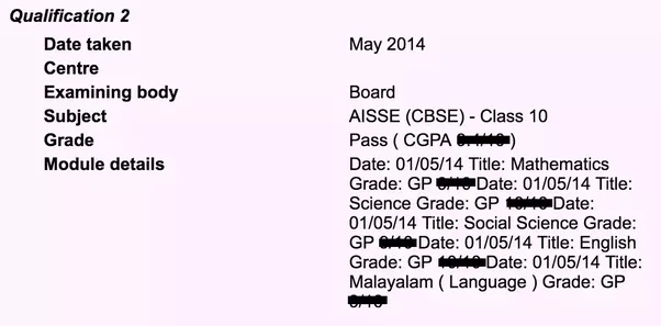 In what format should I enter 10th grade marks in my UCAS form? Quora