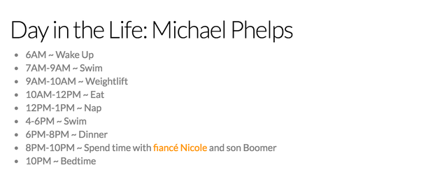 Are competitive swimmers at a much higher level than recreational