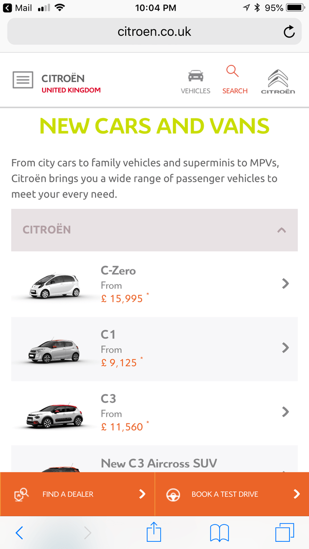 Is there a car brand that starts with C? I need to do alliteration with