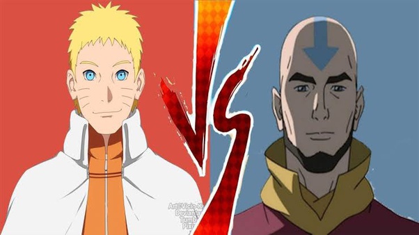 Who would win in a fight, Kid Naruto or Aang? Quora