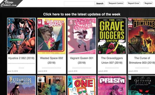 What is the best website to read comics or manga or light novels for