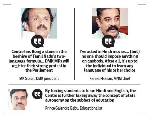 Why do Tamilians intolerant when they are asked to learn Hindi