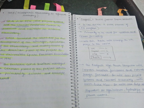 How did you make notes (GS as well as a newspaper) for the UPSC CSE