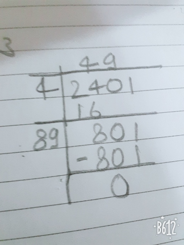 What is the square root of 2304 by division method? Quora
