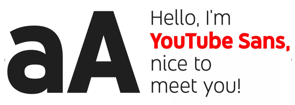 Which font is being used in YouTube? Quora