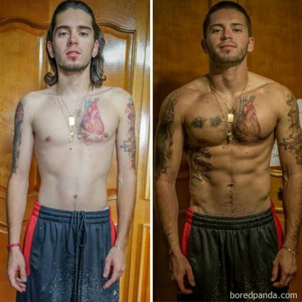 What is the best gym transformation before and after picture? Quora