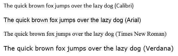 Which is the best font for official documents? Quora