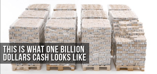 What does a billion dollars look like? Quora