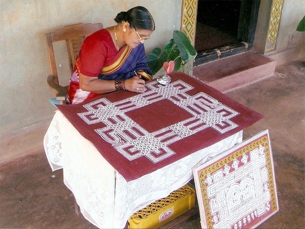 What are the different forms of Indian textile folk art? Quora