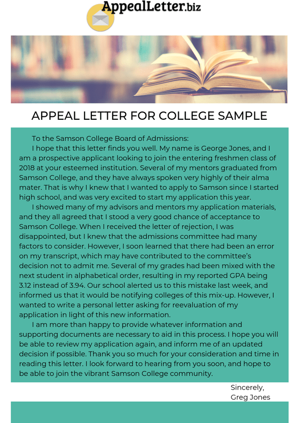 How to write an appeal letter after a college suspension Quora