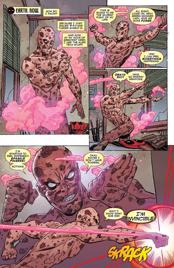 How strong is Deadpool? Quora