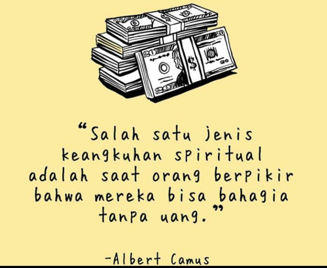 Menurutmu apakah uang sudah membutakan hati manusia sehingga banyak manusia  yang rela melakukan apa saja untuk mendapatkan uang entah itu halal ataupun  haram? - Quora