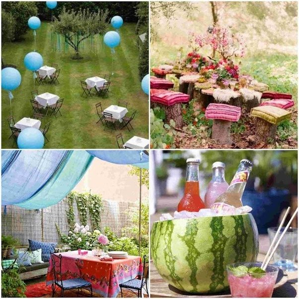 How to decorate the stage for a fresher day party