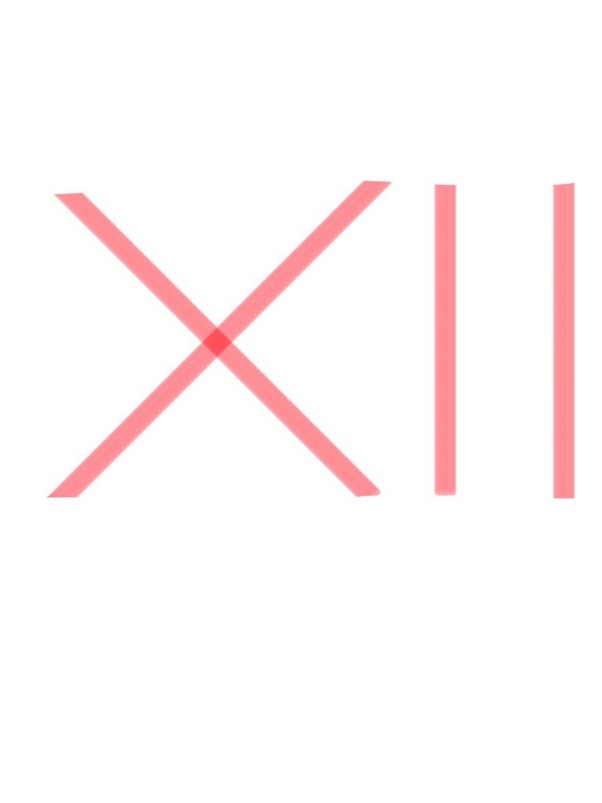 How can half of twelve be seven? How can it be written