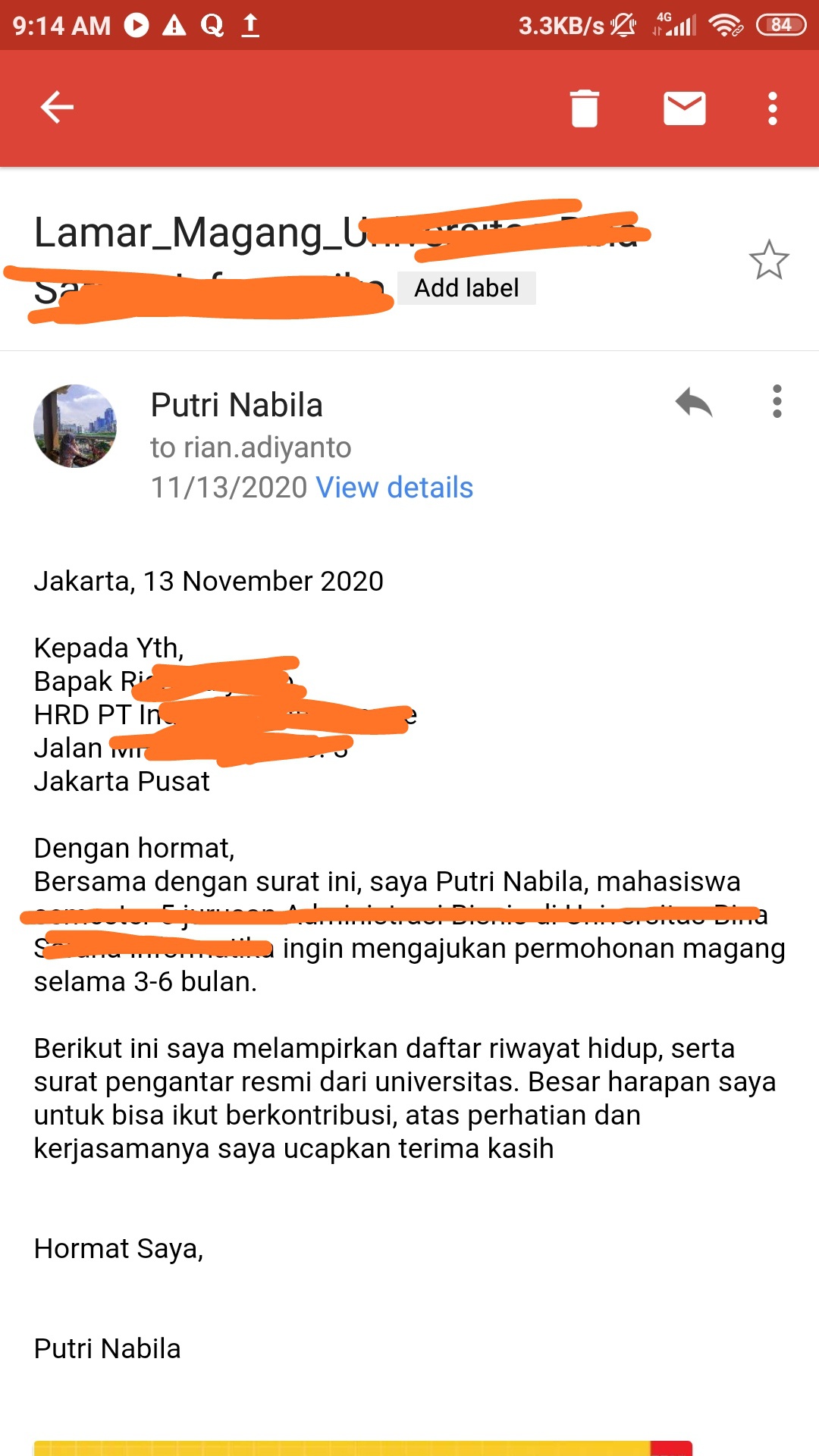 Apakah mengirim lamaran lewat email harus menggunakan scan dokumen asli ? -  Quora