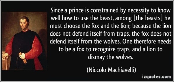 What does Machiavellian mean? Quora