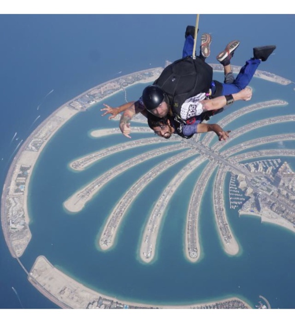 Where to go skydiving in dubai? What Is It Like To Go Skydiving In Dubai Quora