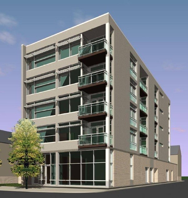 What is the current construction cost per square for a