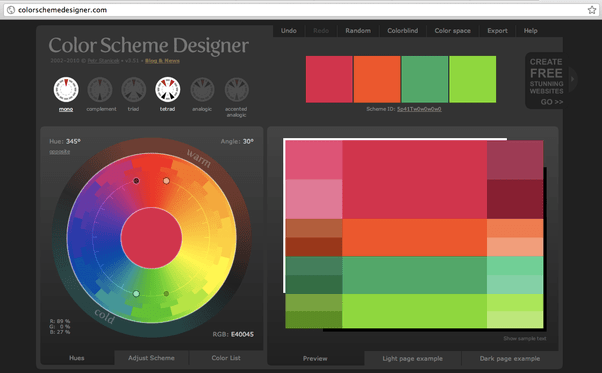 Is there a science to picking colors that work well together or is it