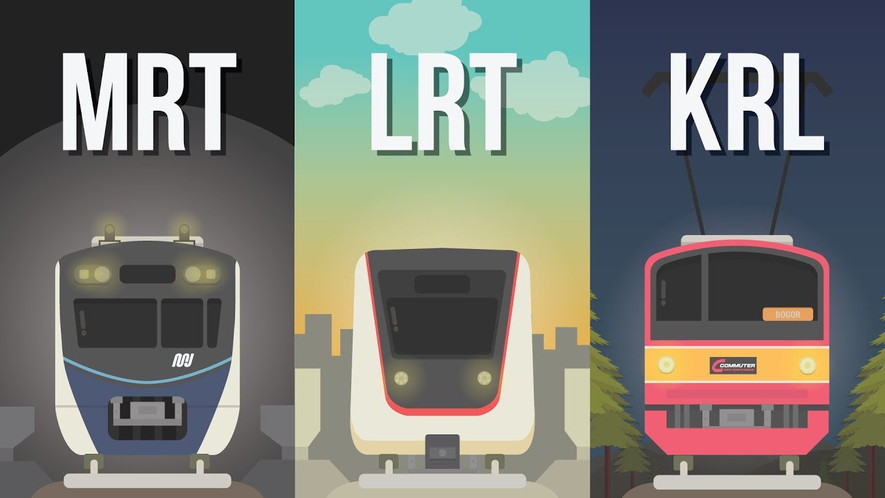 Apa perbedaan antara MRT, LRT, dan KRL? - Quora