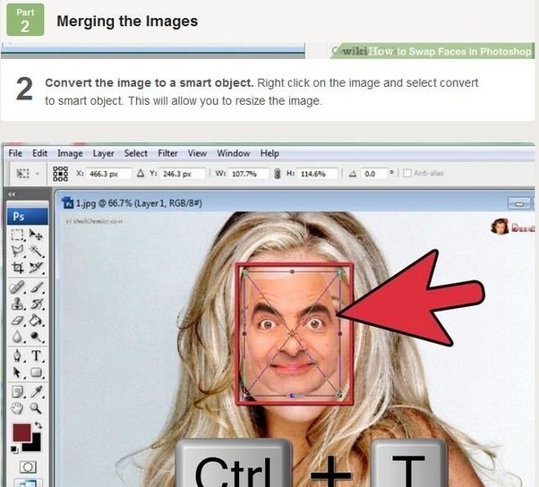 How to edit a face into a picture Quora