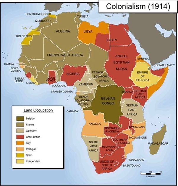 Africa Map Without Colonization What are the only countries that weren’t colonized in Africa? Quora