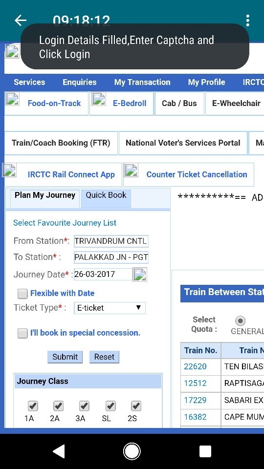 Is it possible to book a Tatkal ticket using the new IRCTC