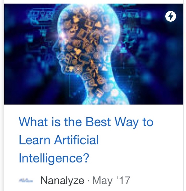 What is the best way to learn artificial Intelligence in 2019? Quora