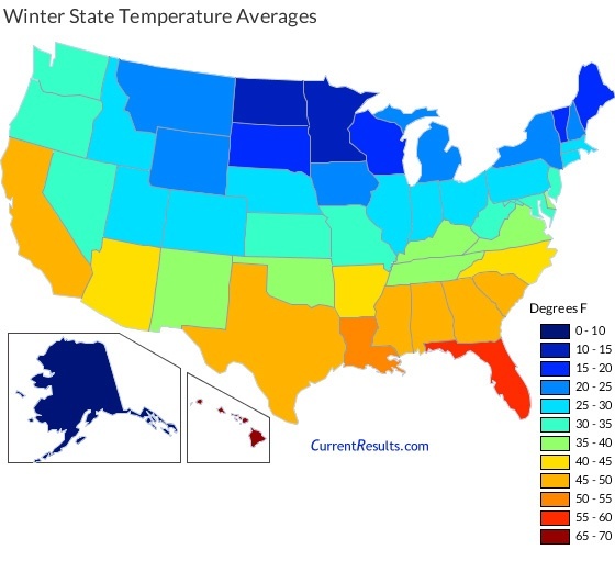 Aside from Alaska, what is the coldest US state? Quora