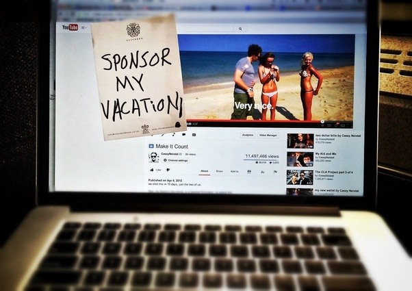 A company contacted me to promote their product on my YouTube channel