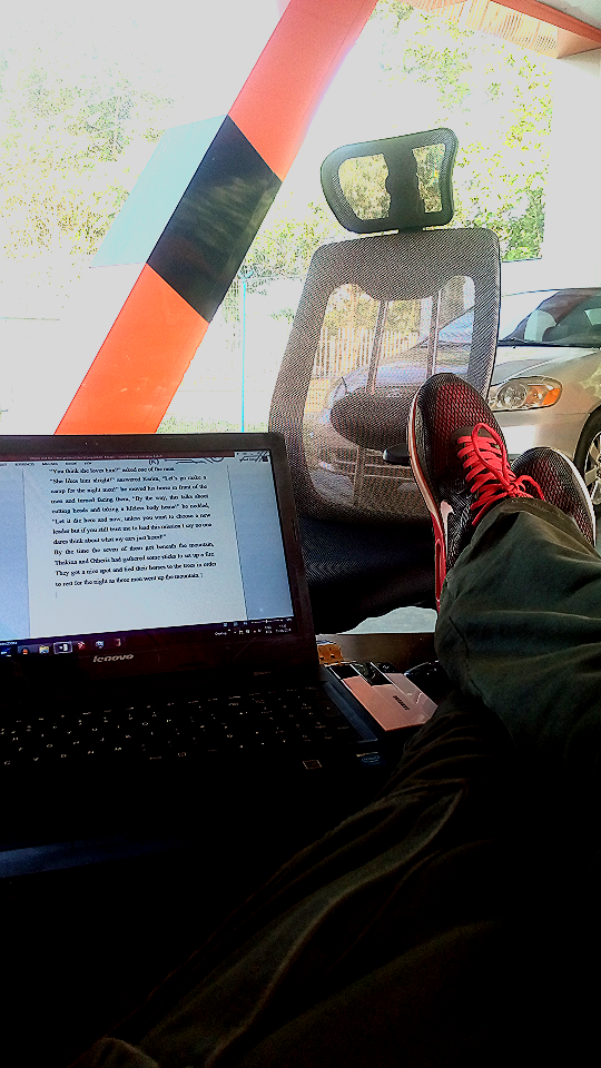 How to get used to writing a novel on a laptop? Has anyone