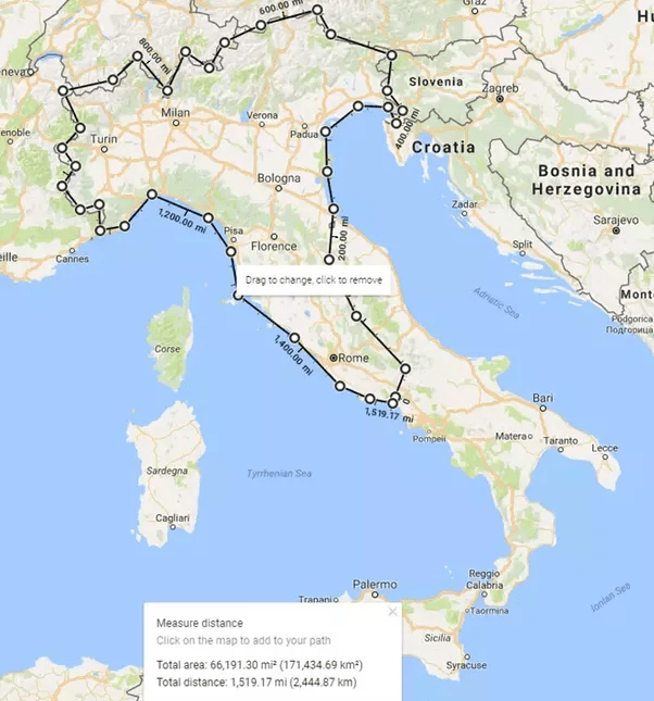 North And South Italy Map If Italy was to partition into North and South Italy, what other