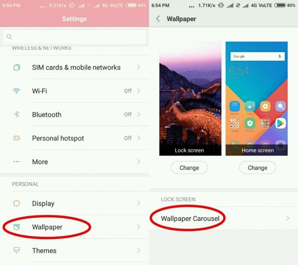 How to set multiple wallpapers in a Redmi Note 4 Quora
