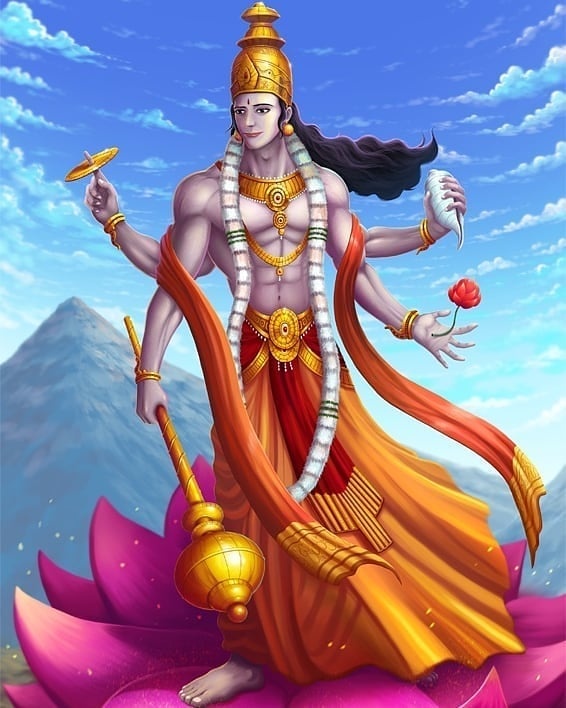 Dppicture Wallpaper Shri Krishna With Sudarshan Chakra