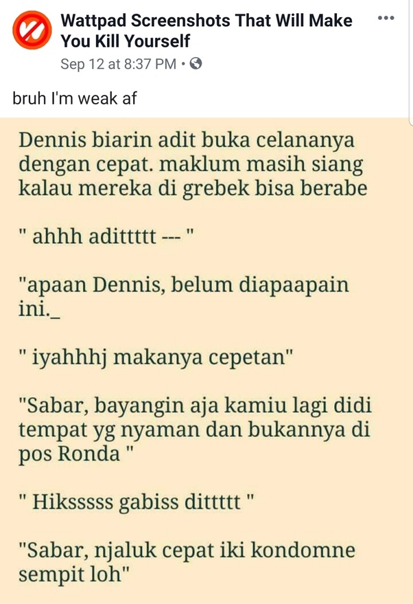 Kata Kata Wattpad Lucu artikelkuc