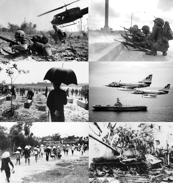 Which countries were on what side of the Vietnam conflict