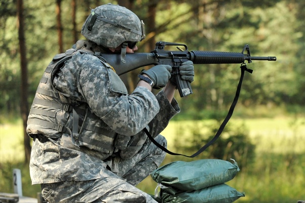 Why do only military officers carry a hand held firearm like the 9 millimeter while the soldiers