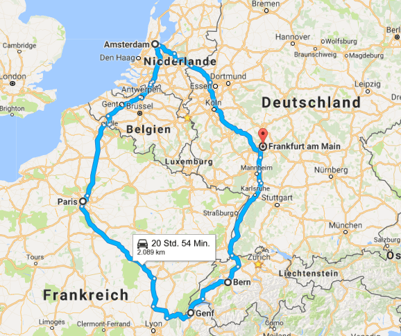 How to plan a SwitzerlandAmsterdamParis trip from Dubai Quora