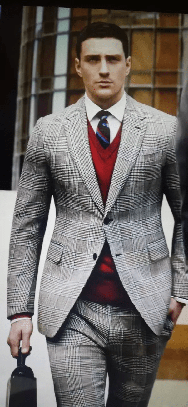 What color ties go well with a red sweater and white dress shirt? Quora