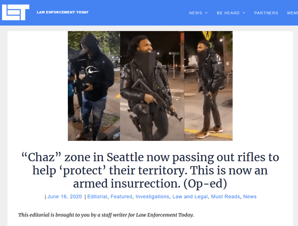 Fox News Is Mocked After Report On Infighting At Seattle S Chaz