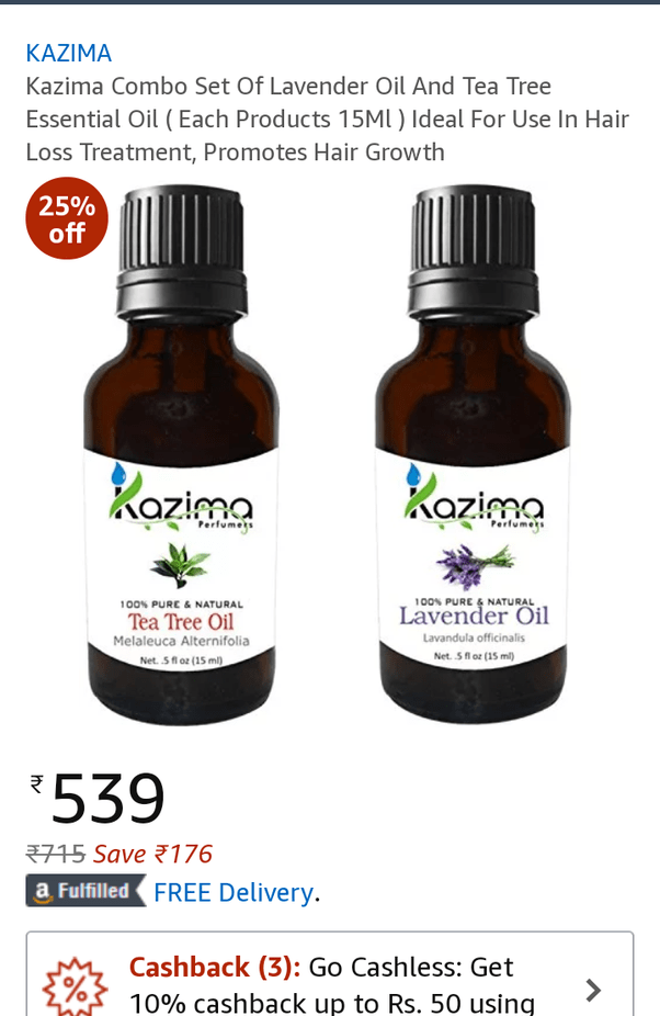 What is the best company in India to buy essential oils