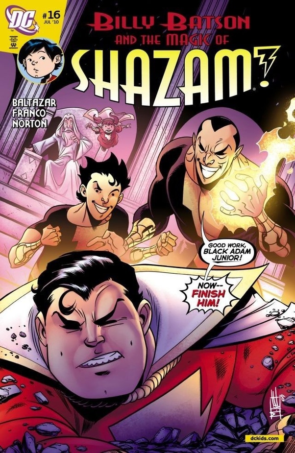 Does Black Adam have a child form like Shazam? Quora