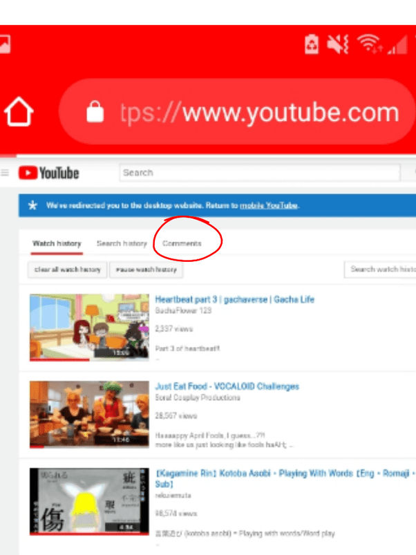 How to see my comment history on YouTube Quora